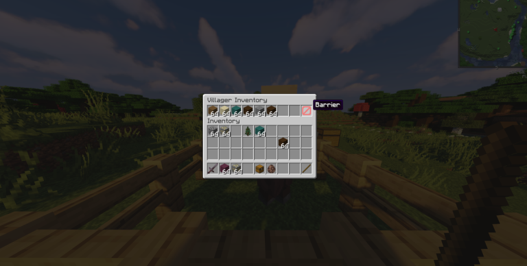 Minecraft Villager Inventory Plugin